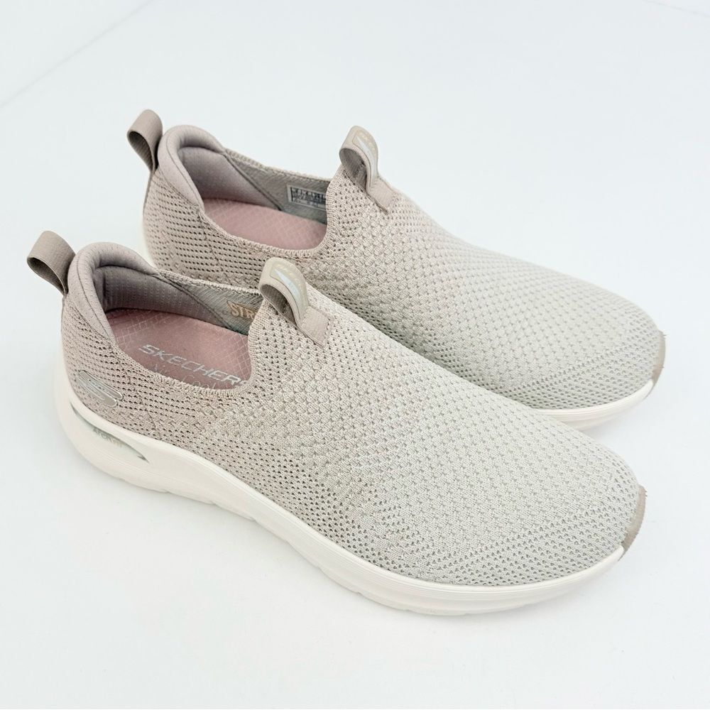 Skechers ArchFit 2.0 Air Cooled Breathable Knit Mesh Slip On Activewear Sneakers - Picture 5 of 16